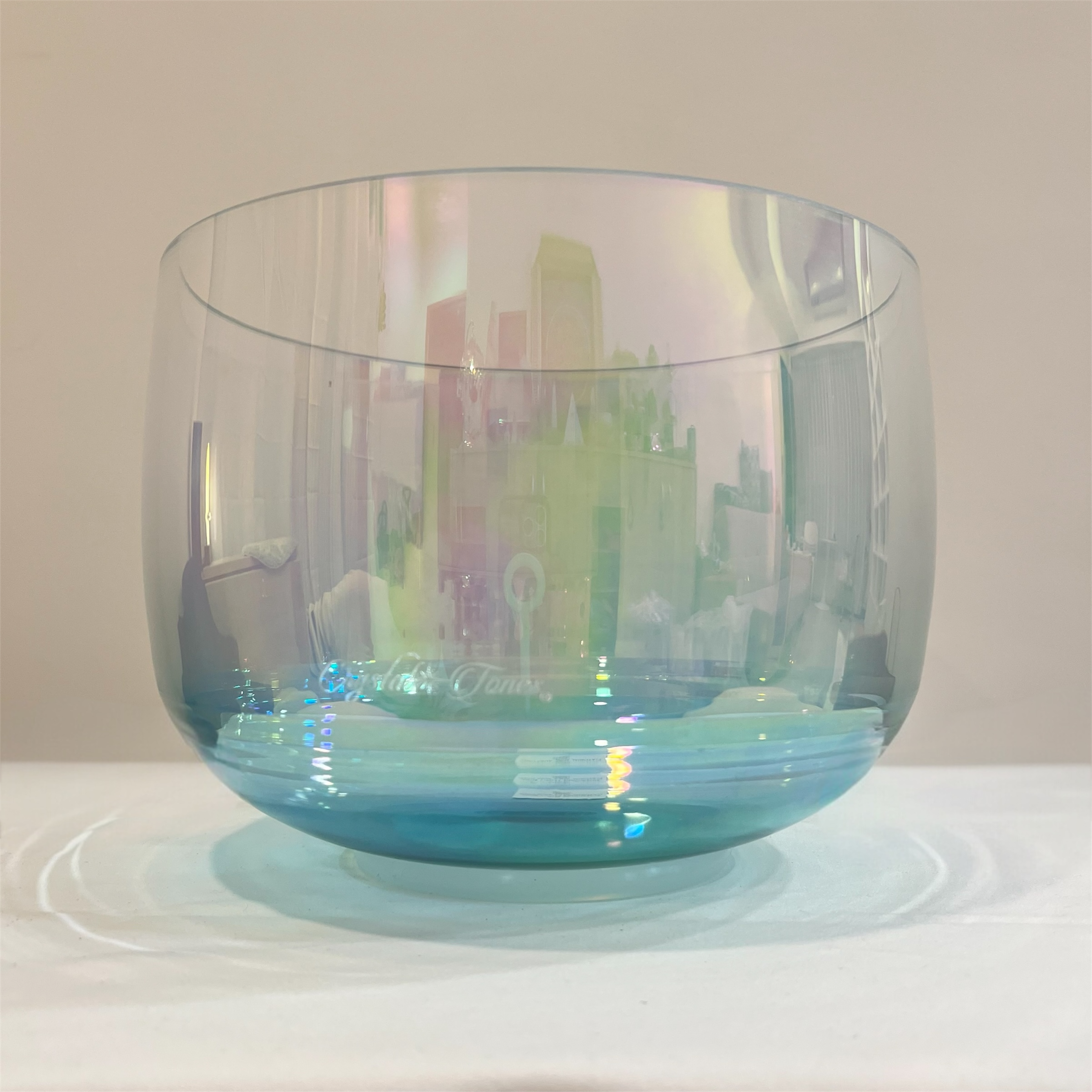 神殿聖缽/鉑金/底 水金光場